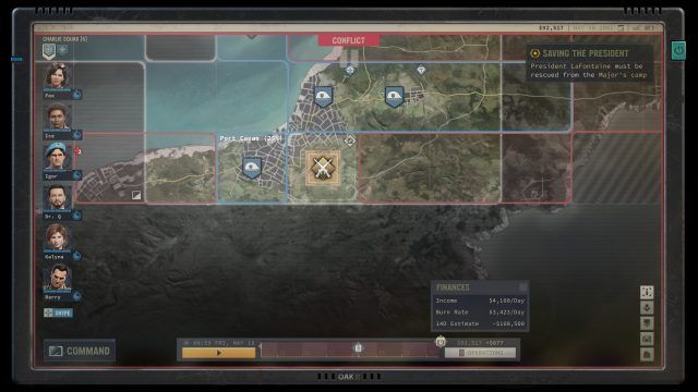 Burn Rate for Recruited Mercs