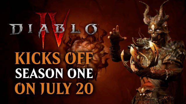Diablo IV Kicks off Season 1 on July 20