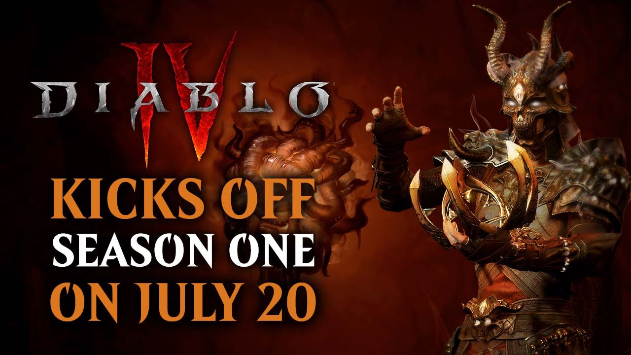 Diablo IV Kicks off Season 1 on July 20