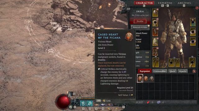 Diablo IV - Vicious Heart from Season 1