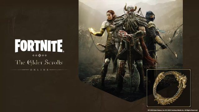 Elder Scrolls Online crossover with Fornite. Sigil item bonus.