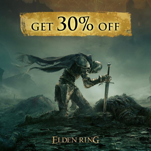 Elden Ring 30% Off and Dark Souls Games 50% Off in Bandai Namco Steam Summer Sale