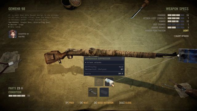 Improvised Suppressor Mod to Execute Silent Attacks