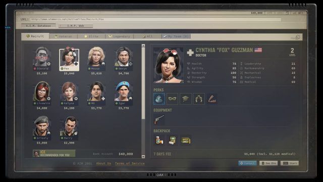 Jagged Alliance 3 Beginner Guide - Fox the Doctor to Treat Wounds