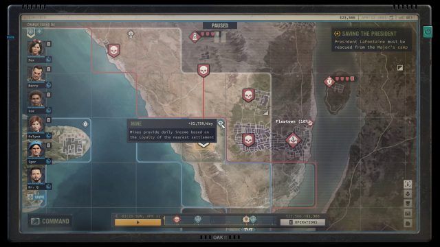 Jagged Alliance 3 - Diamond Mine Income
