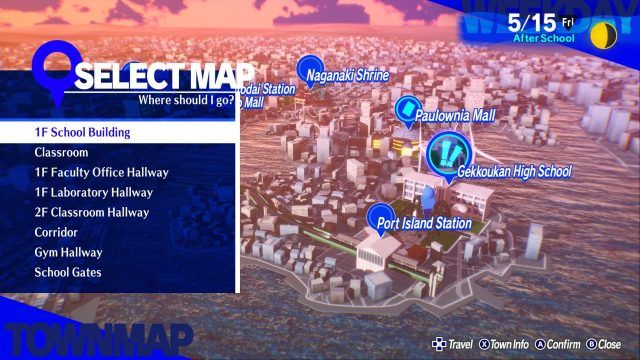 Persona 3 Reload - A New Map UI