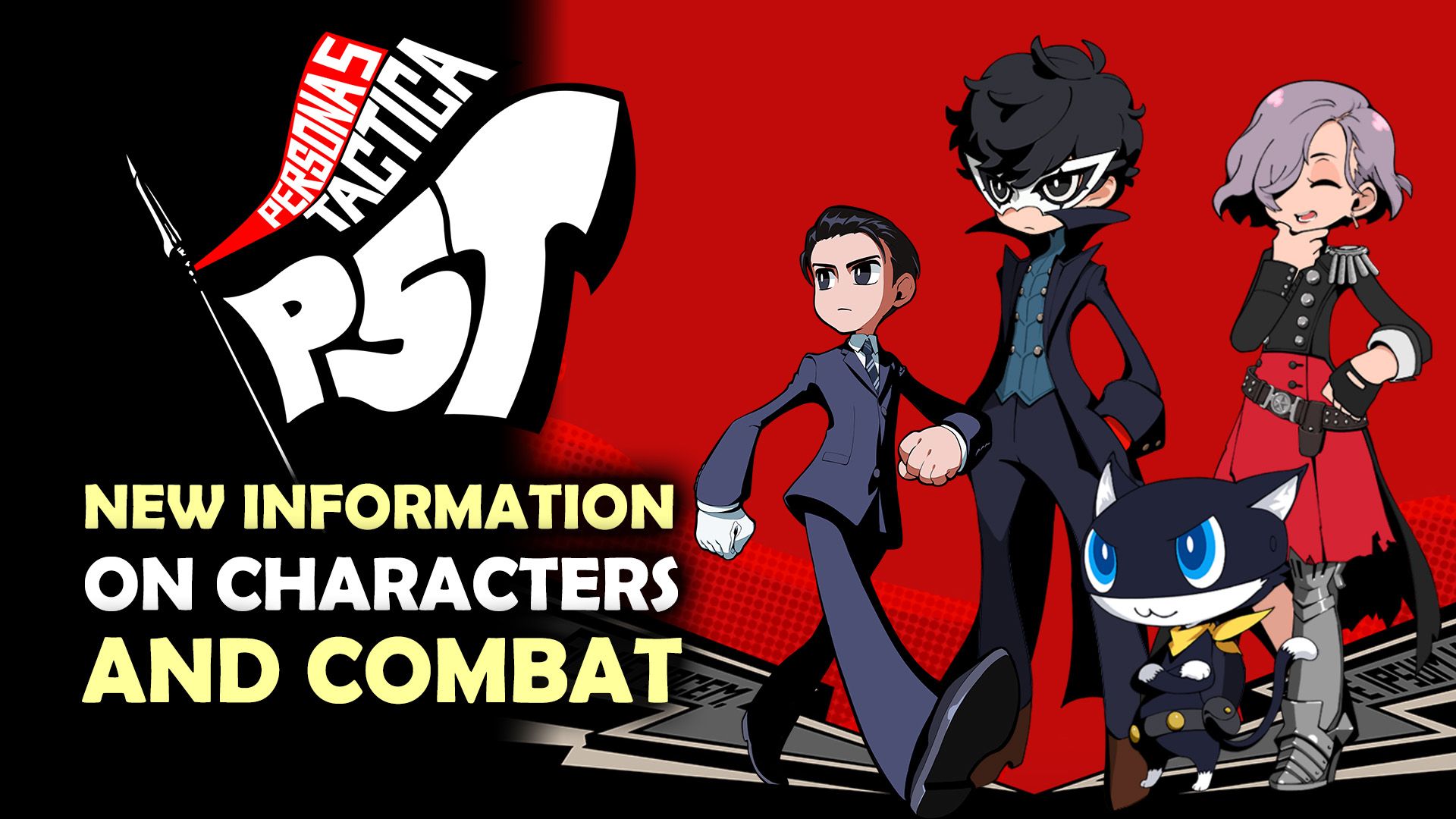 Persona 5 Tactica - New Combat and Character Information