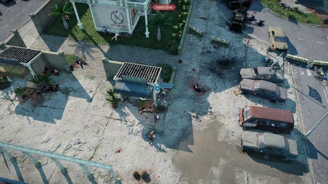 Prone Stance to Hide from Enemy Fire