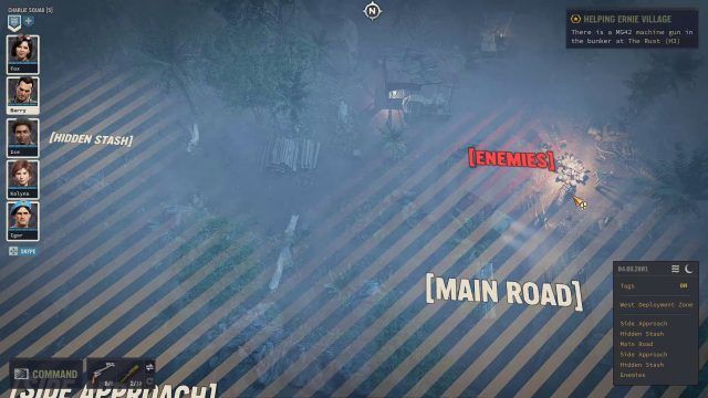 Scouting the Area by Gathering Intel in JA3