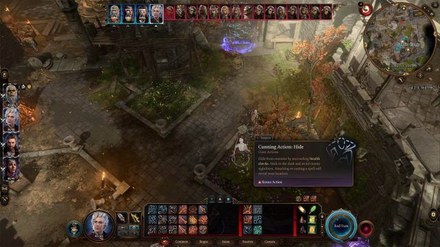 Baldur&rsquo;s Gate 3 combat allows Hiding which can give you the upper hand letting you Surprise enemies.