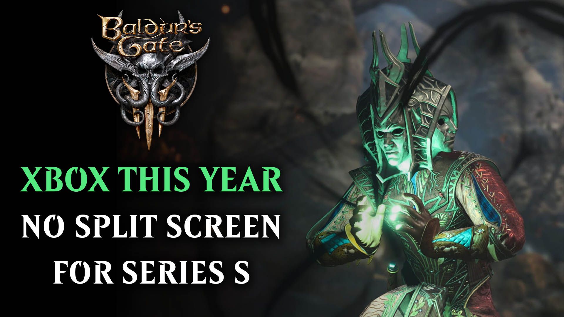 Baldur&rsquo;s Gate 3 Coming to Xbox This Year No Split Screen for Series S