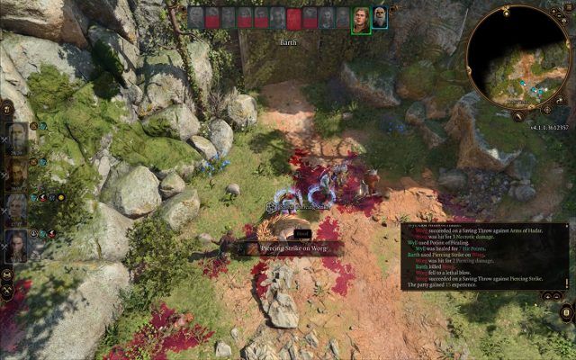 Place Melee characters as close as possible to the enemy in Baldur&rsquo;s Gate 3.
