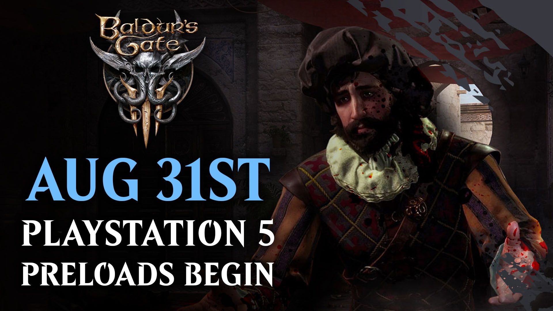 Baldur&rsquo;s Gate 3 Playstation 5 Preloads Begin