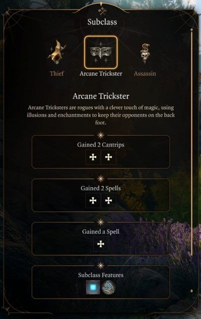 Baldur&rsquo;s Gate 3 Rogue Class Guide Arcane Trickster