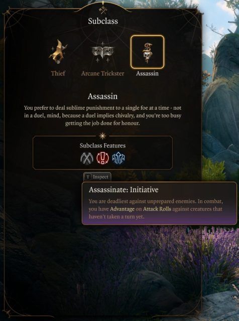 Baldur&rsquo;s Gate 3 Rogue Class Guide Assassin