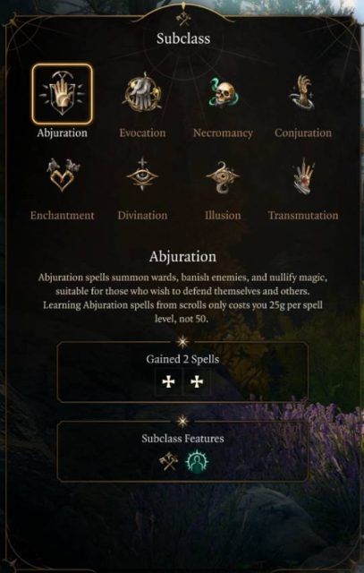 Baldur’s Gate 3 Wizard Class Guide