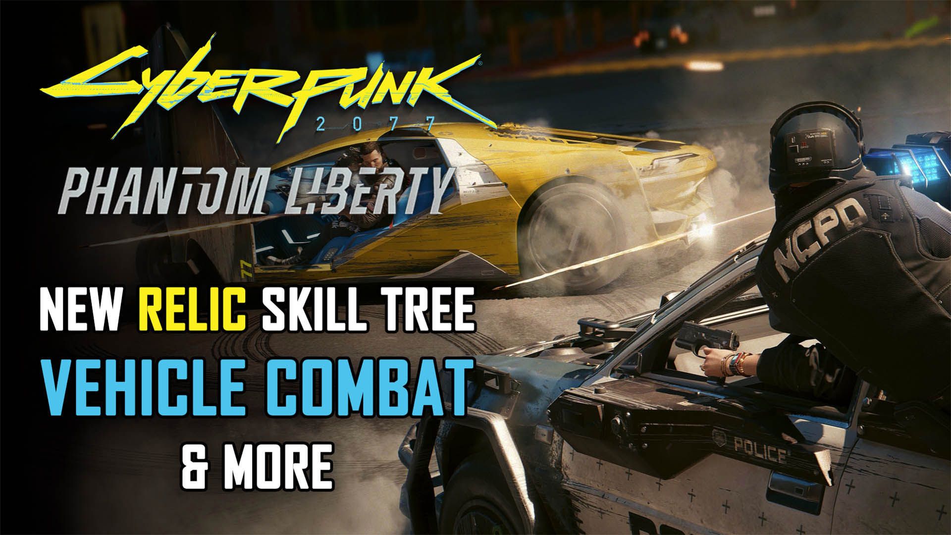 Cyberpunk 2077 Phantom Liberty Gamescom 2023 New Features Update 2.0