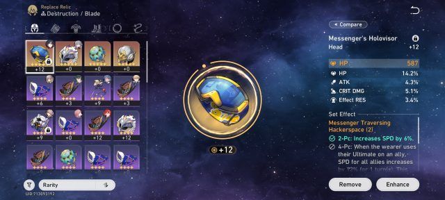 Honkai: Star Rail Blade Build Guide