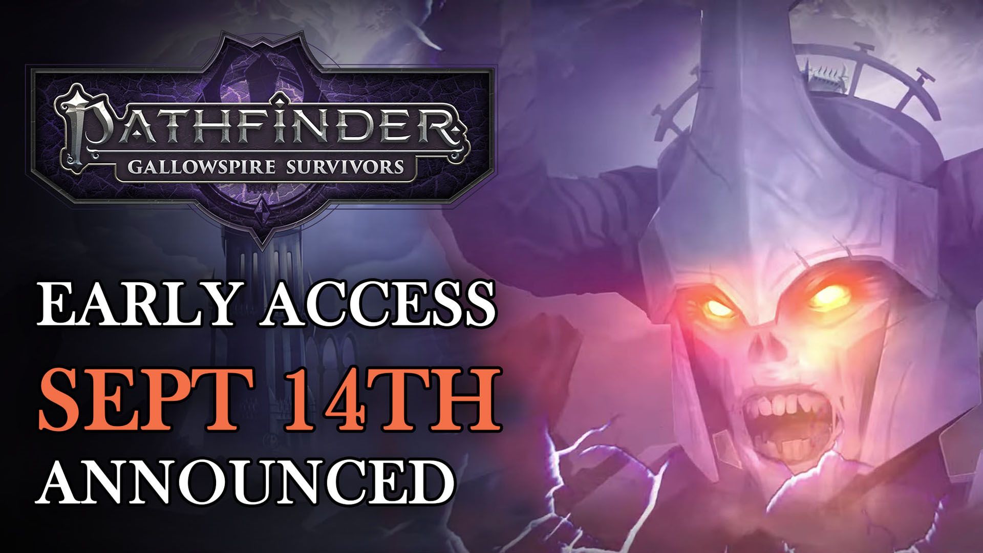 Pathfinder Gallowspire Survivors Early Access Starts September 14th 2023