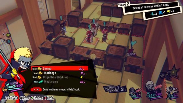 Persona 5 Tactica - A Shocking Selection