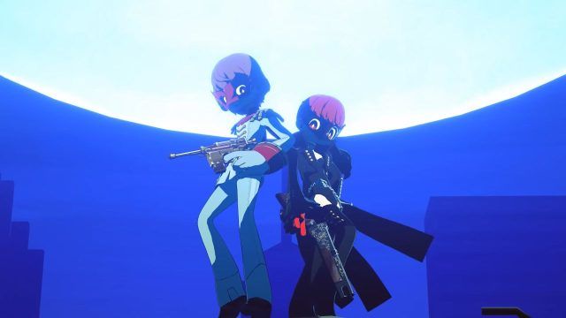 Persona 5 Tactica - Goro and Kasumi