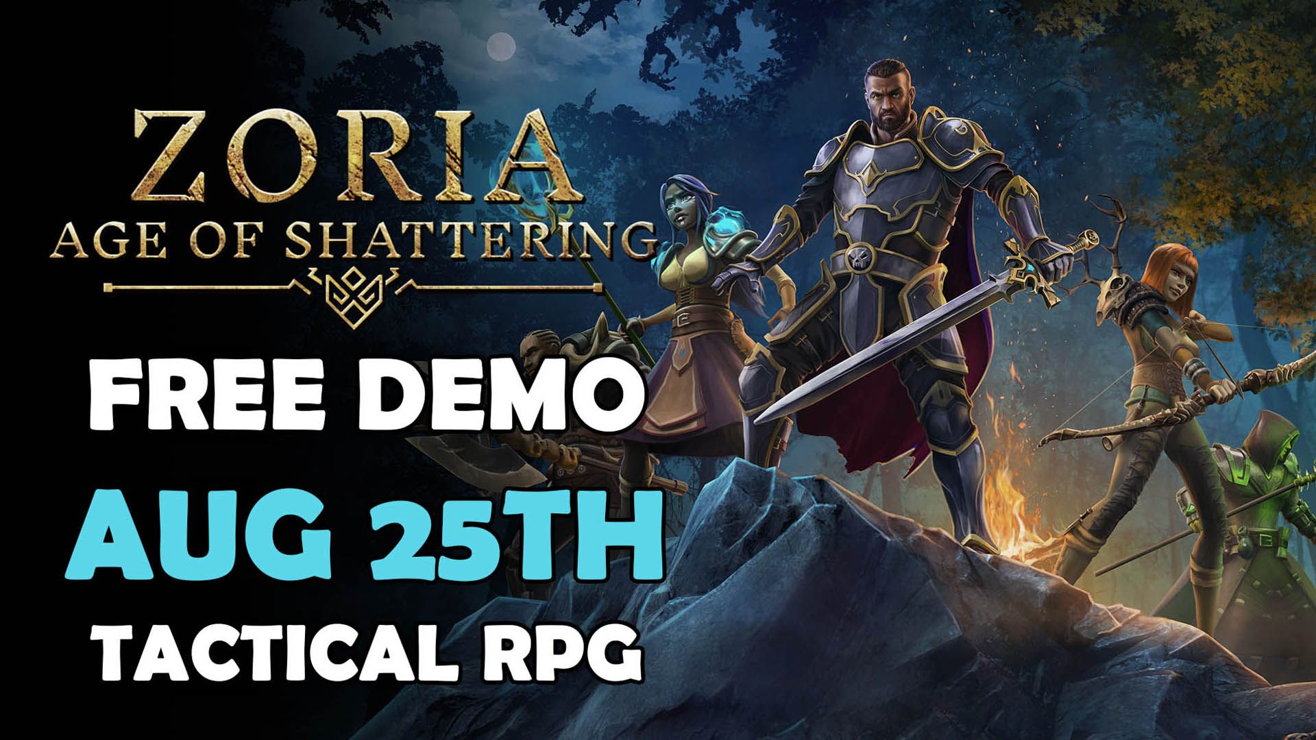 Zoria Age of Shattering Free Demo Aug 25th 2023