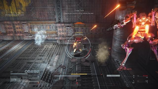 A lot of core elements remain true to the Armored Core Series