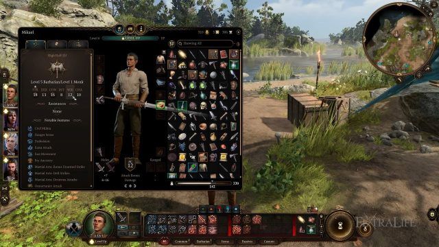 Baldur&rsquo;s Gate 3 - Barbarian Monk