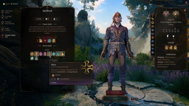 Baldur&rsquo;s Gate 3 - Bless