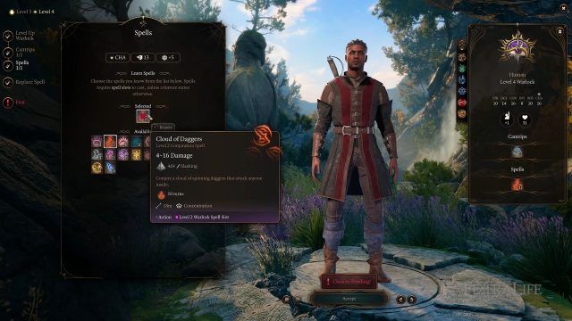 Baldur&rsquo;s Gate 3 - Cloud of Daggers