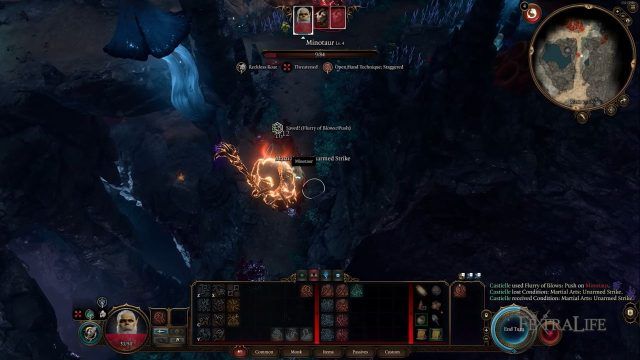 Baldur&rsquo;s Gate 3 - Flurry of Blows - Push