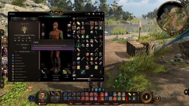 Baldur&rsquo;s Gate 3 - Gloomstalker Cleric