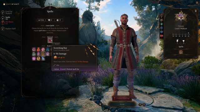 Baldur&rsquo;s Gate 3 - Scorching Ray