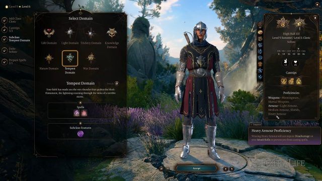 BG3 - Tempest Cleric