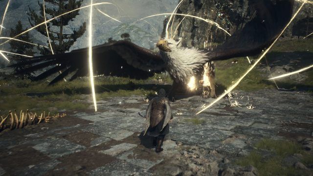 Dragon&rsquo;s Dogma 2 - Magick Archer wide attack draws from maximum HP