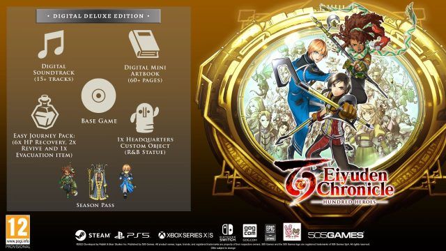 Eiyuden Chronicle Hundred Heroes - The Digital Deluxe