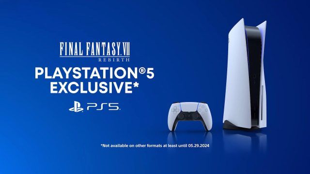 Final Fantasy 7 Rebirth will be a PS5 exclusive at least until May 29th 2024