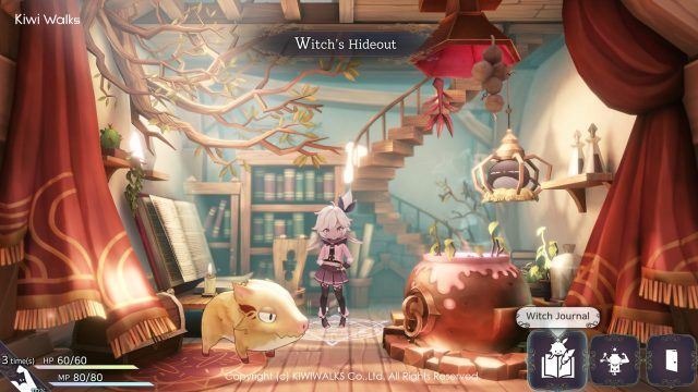 Pieberry in Her Witchy Home