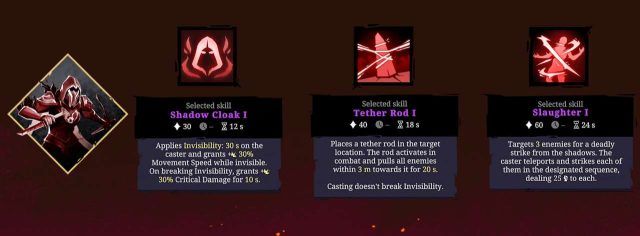 Dark Envoy - Assassin Skills