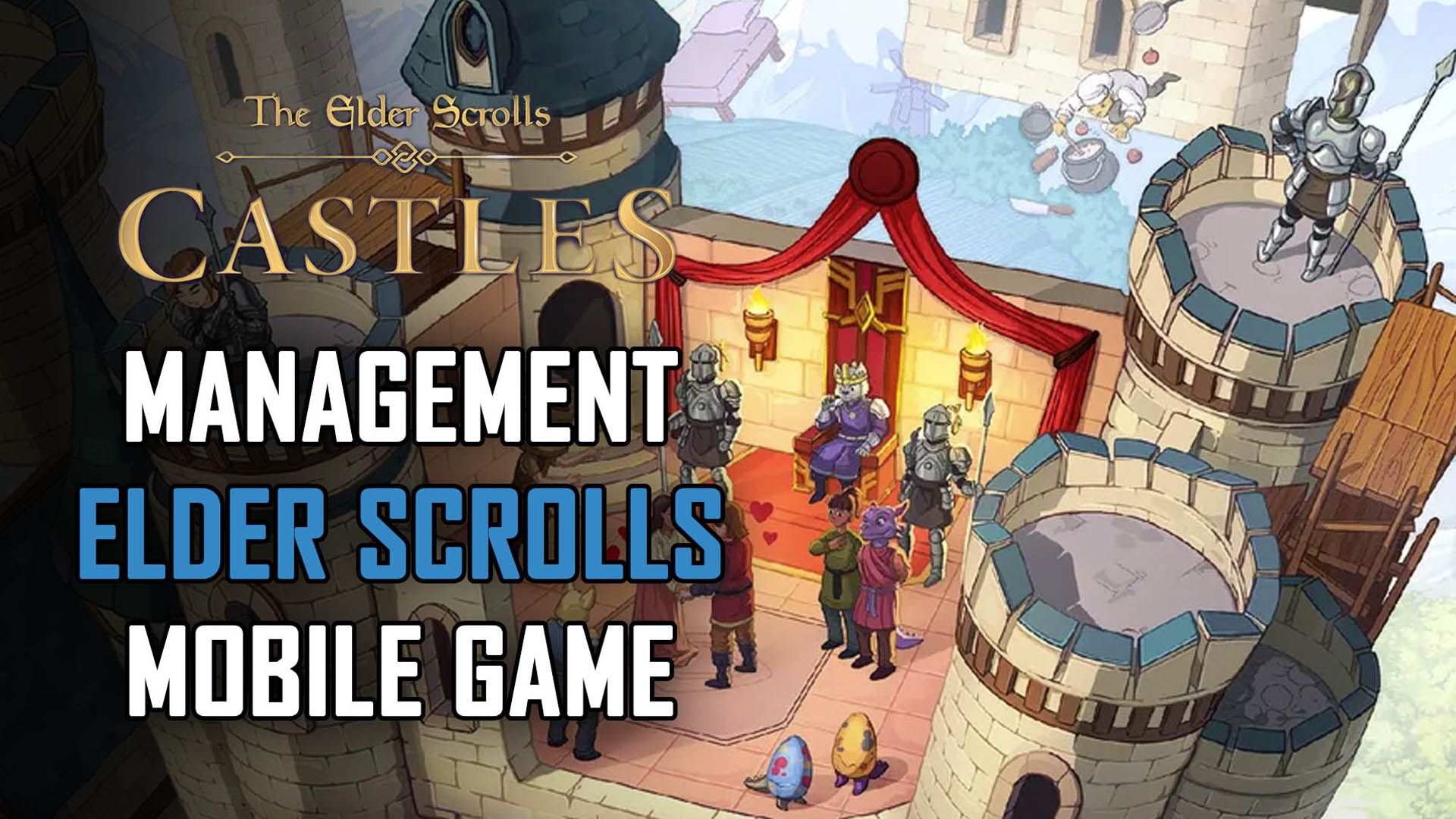 Elder Scrolls Castles Mobile Management Quests Games