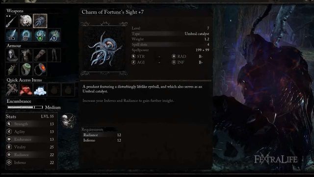 Lords of the Fallen - Charm of Fortune&rsquo;s Sight