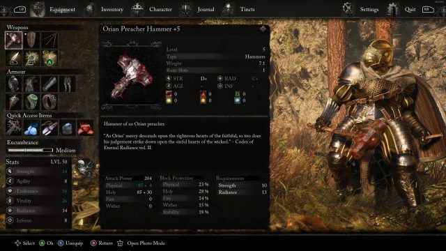 Lords of the Fallen Paladin Build Guide (2023)