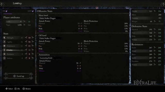 Stat Progression