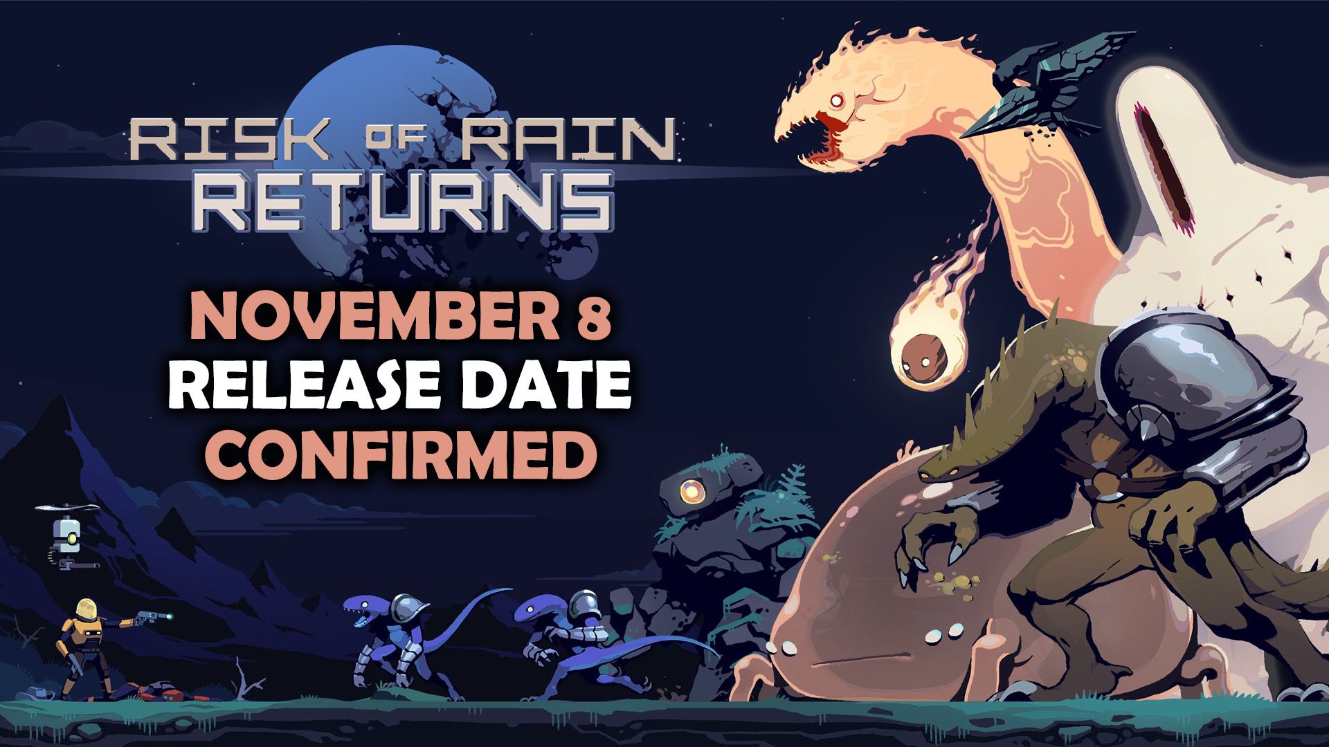 Risk of Rain Returns - November 8 Release Date Confirmed