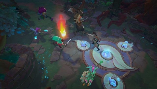 Seekers of Skyveil is a mash-up of MOBA combat with ARPG features.