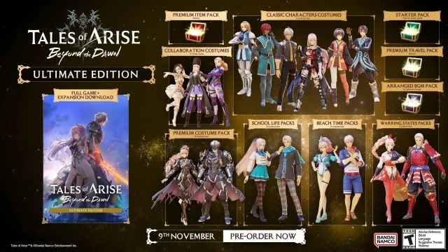 Tales of Arise Beyond the Dawn Ultimate Edition
