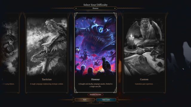 Baldur&rsquo;s Gate 3 - Honor Mode Difficulty