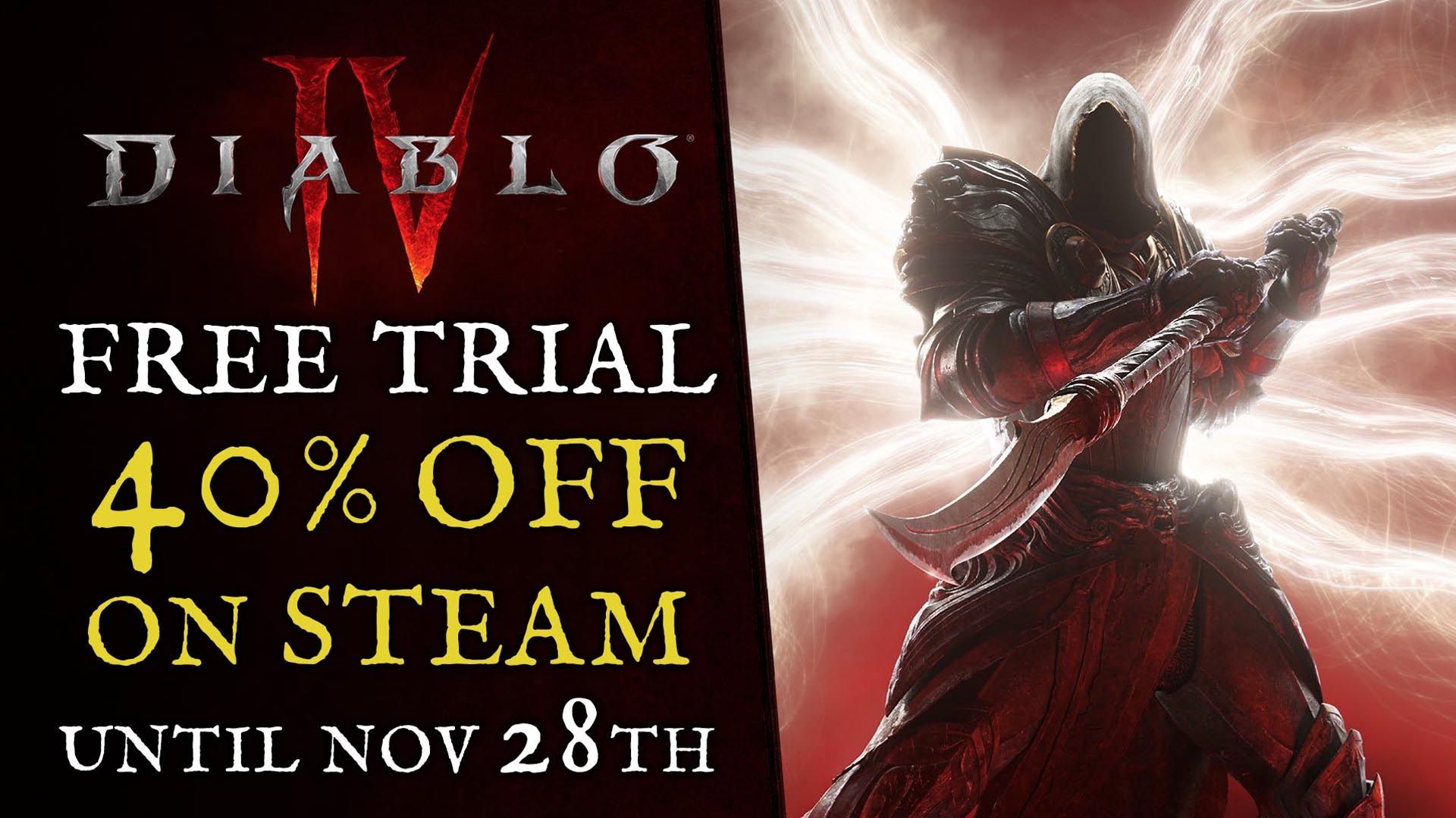 Diablo-4-Free-Trial-40%-Off-on-Steam