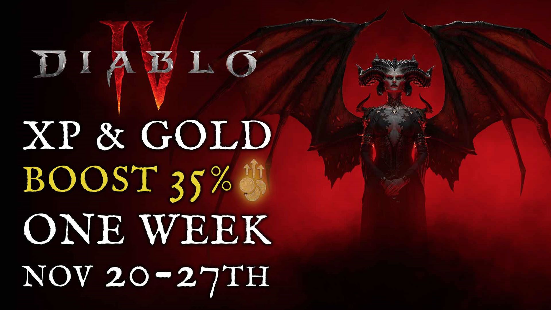 Diablo-4-Mother&rsquo;s-Blessing-XP-Gold-Boost-One-Week