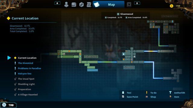 TEVI - A Map to Explore